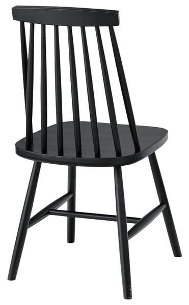 ダイニングチェア 幅41×奥行51×高さ82cm ダイニング家具 完成品 組立不要 ブラック 全4色