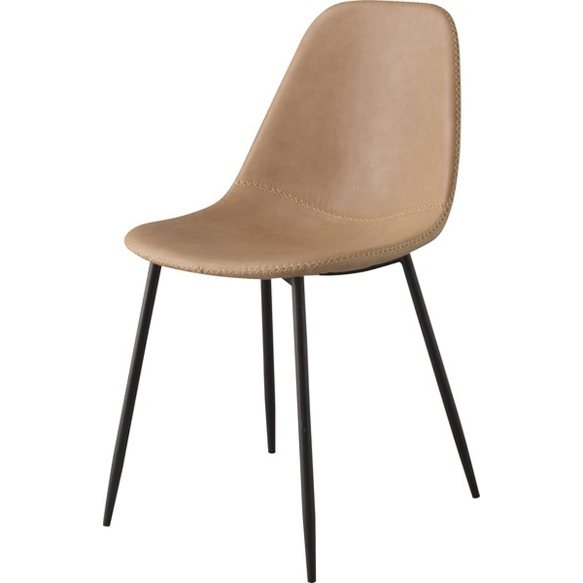 ダイニングチェア チェア 幅43×奥行54×高さ80cm ダイニング家具 ベージュ ブラウン 全2色