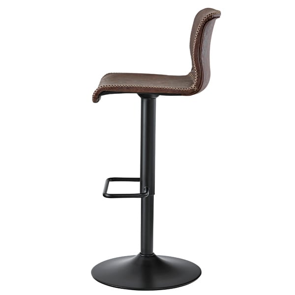ダイニングチェア カウンターチェア 幅43×奥行48×高さ86cm ダイニング家具 ブラック チェア