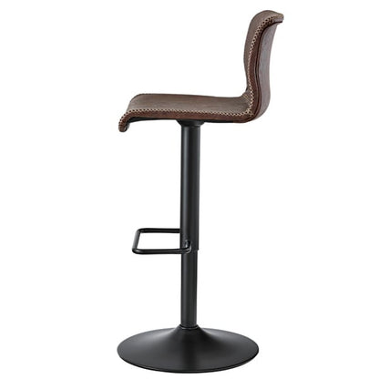 ダイニングチェア カウンターチェア 幅43×奥行48×高さ86cm ダイニング家具 ブラック チェア