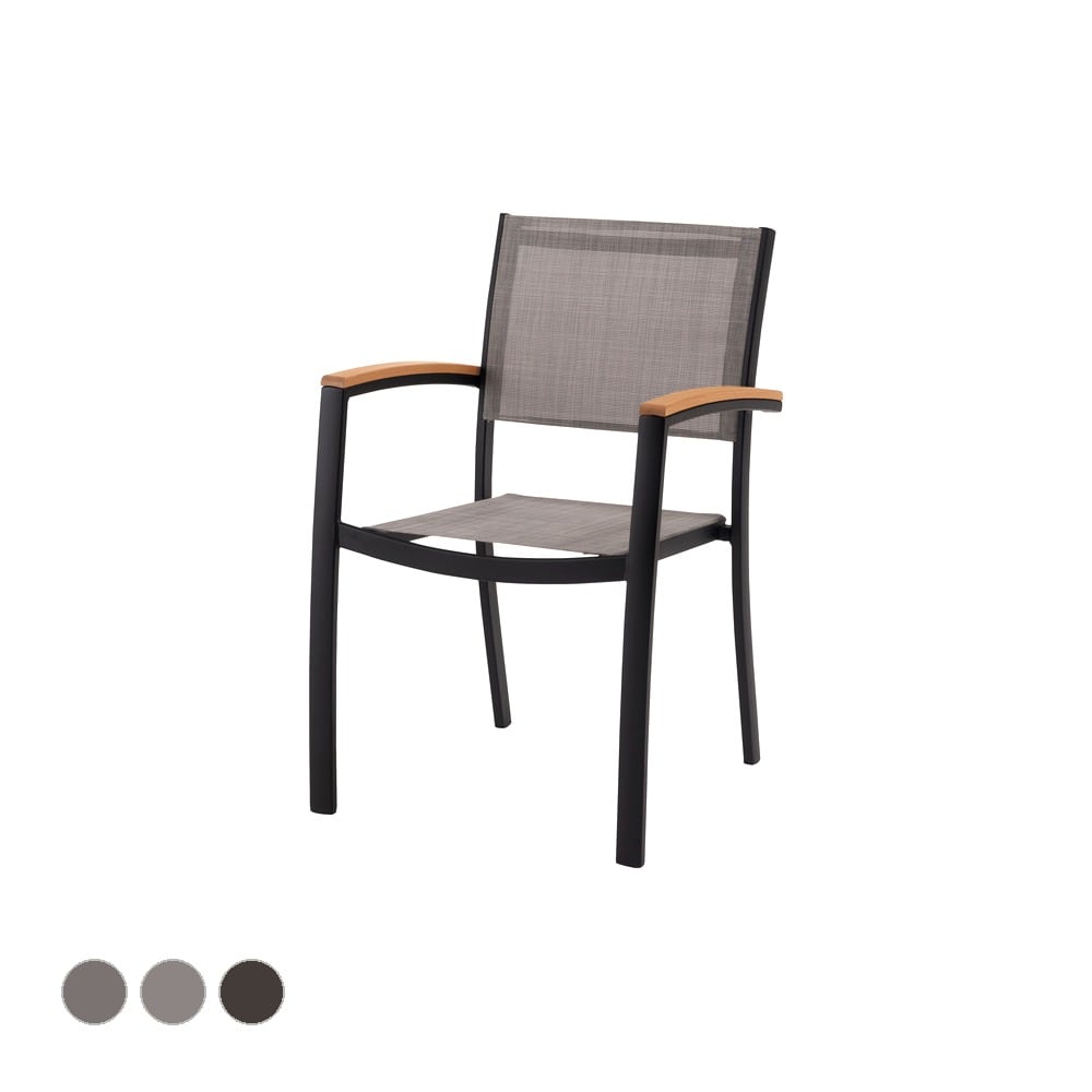 オリー 幅55×奥行57.5×高さ85cm ダイニングチェア デザインチェア 回転チェア スタッキング 完成品 天然木