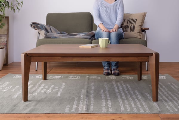 コタツテーブル 幅90×奥行60×高さ38cm こたつ こたつテーブル こたつセット コタツ 北欧