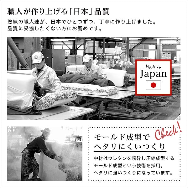 組み合わせ自由 国産 コーナーローソファ フロアタイプ Linum-リナム-インテリア 寝具 幅49×奥行74cm 一人暮らし