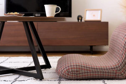ラウンドテーブル L 幅75×奥行75×高さ40cm ローテーブル センターテーブル ミックス スチール