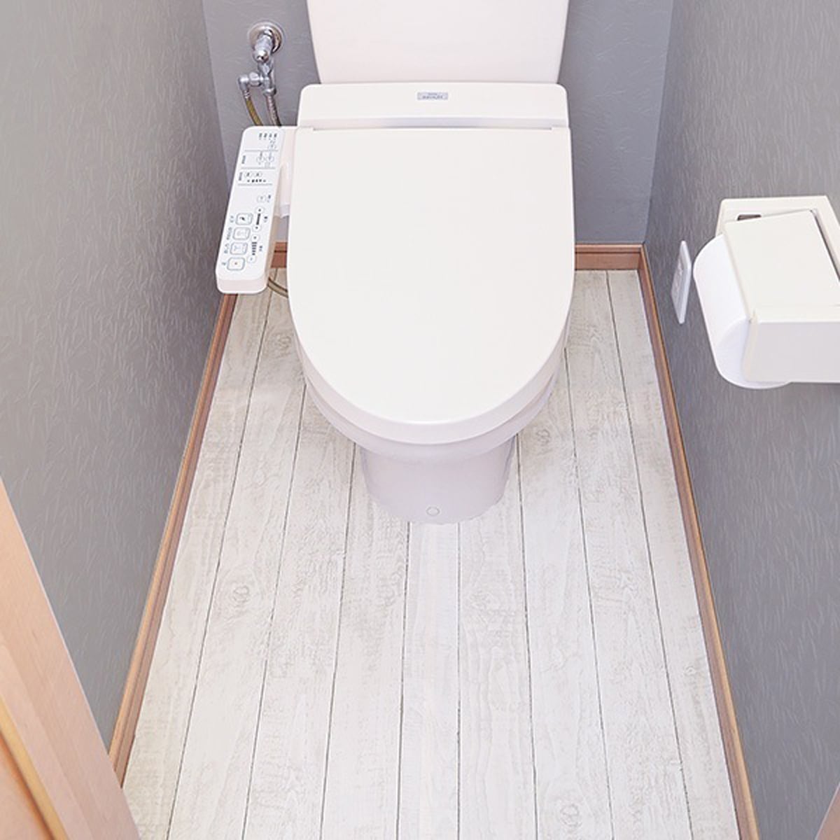 マット お手軽DIY!貼り直し可能なお手軽トイレ模様替えシート 模様替え リメイク トイレシート