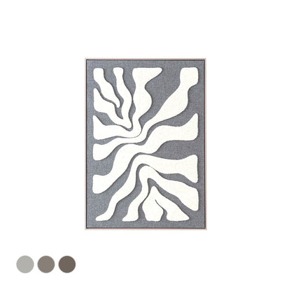 アートパネル 幅50×奥行2.5×高さ70cm 完成品 グレー