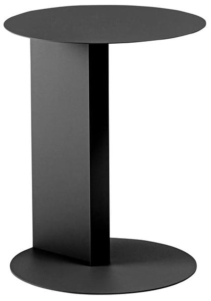 サイドテーブル 幅40×奥行40×高さ50.5cm ベージュ ダークグレー オレンジ スチール