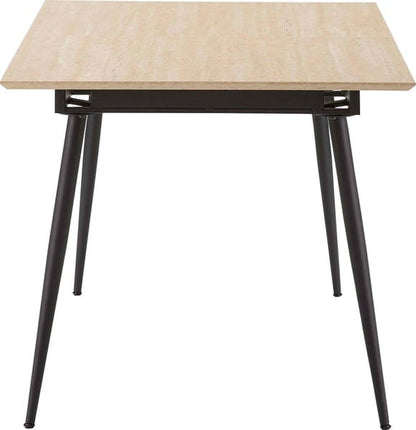 ダイニングテーブル エクステンションテーブル 幅120×奥行80×高さ72cm ダイニング家具 スチール