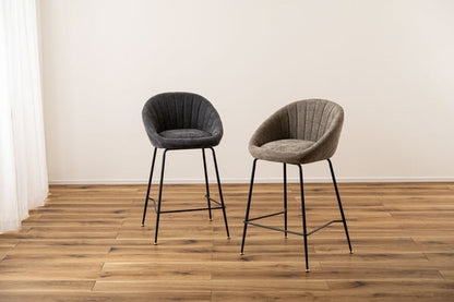 ダイニングチェア ハイチェア 幅50×奥行51×高さ89cm ダイニング家具 ダークグレー チェア