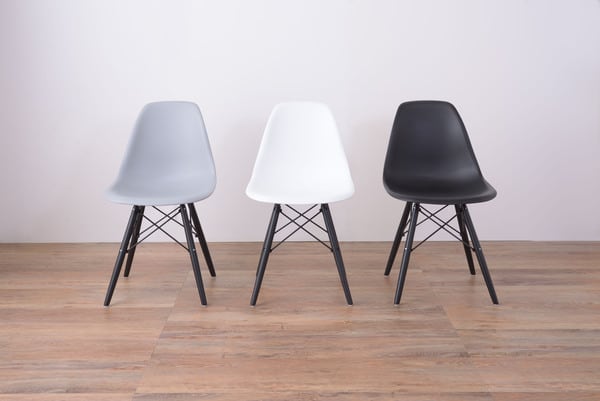ダイニングチェア チェア 幅44×奥行53×高さ79cm ダイニング家具 ブラック グレー ホワイト