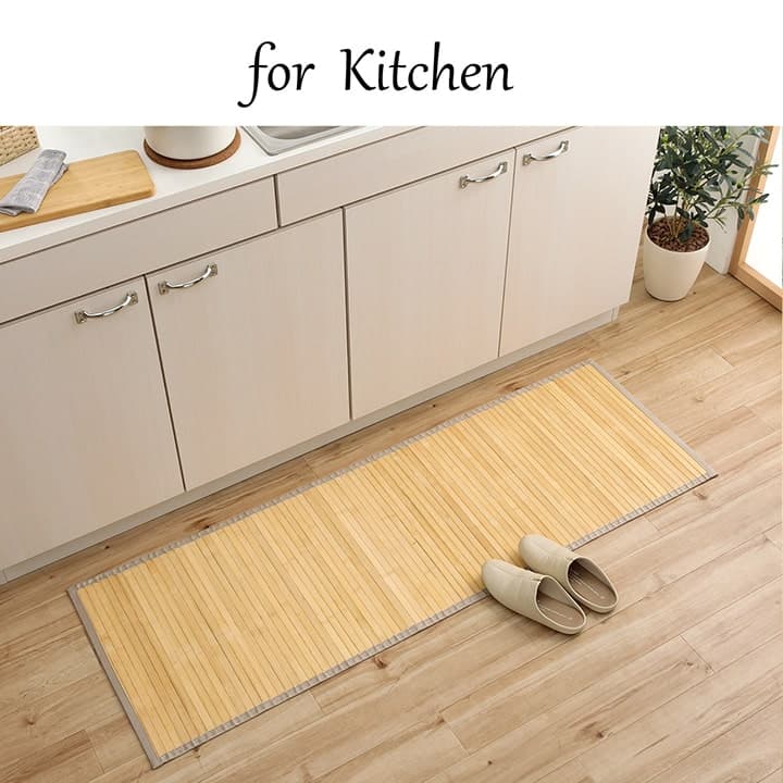 キッチンマット ローマ LBR 80X180 80×180cm ラグマット カーペット ラグ 絨毯