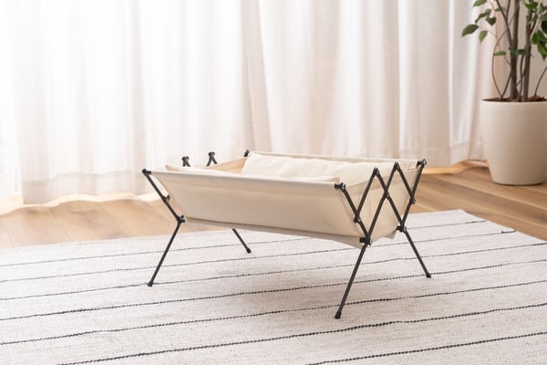フォールディングペットベッド 幅50×奥行41×高さ26cm ベッド すのこベッド パイプベッド