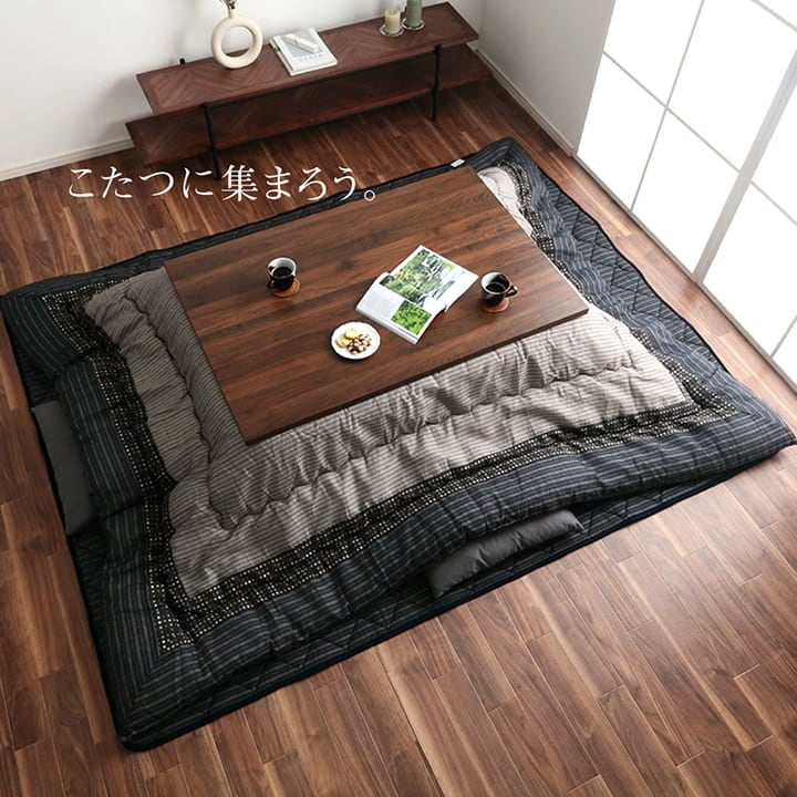 掛布団 ゆかり 掛 BK 205X345 205×345cm こたつ こたつテーブル こたつセット