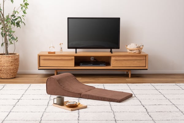 フロアチェア TV枕S 幅35×奥行40×高さ20cm チェア ダイニングチェア デザインチェア