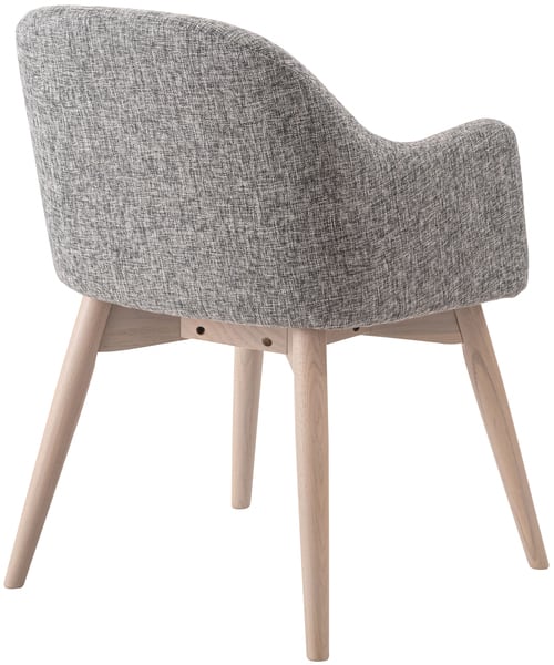 カラメリ 幅50×奥行55×高さ73cm ダイニングチェア デザインチェア 回転チェア 完成品 天然木