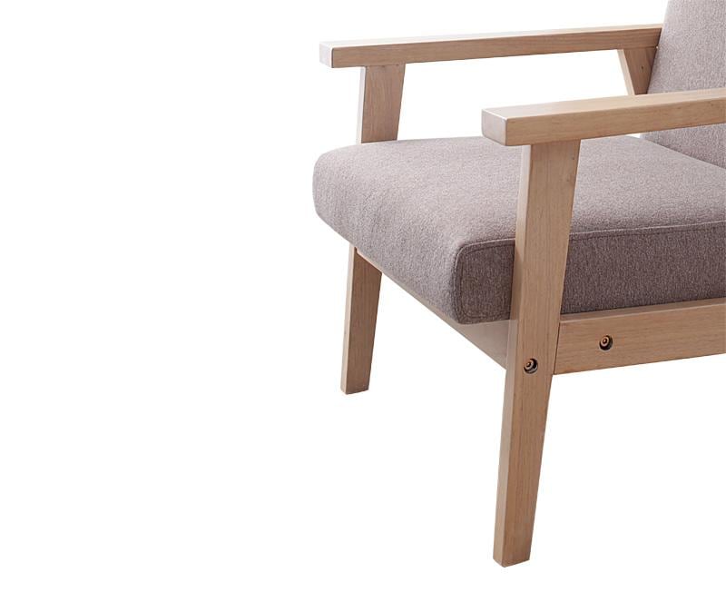 ソファー 木肘北欧ソファ Herttoniemi ヘルトニエミ 1P ローソファー