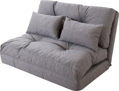 フロアチェア エリス 3WAYソファベッド 幅90×奥行66×高さ55cm ダイニングチェア リクライニング 完成品 スチール
