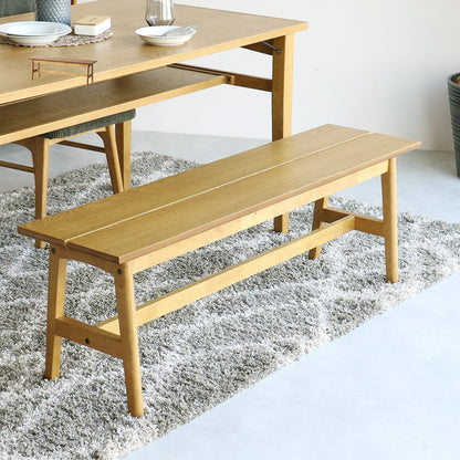 チェアー Rasic Bench 1250 ダイニングチェア デザインチェア 回転チェア 天然木