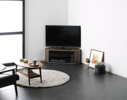 テレビ台 薄型コーナーロータイプテレビボード Venus ベヌス スモールタイプ 大容量