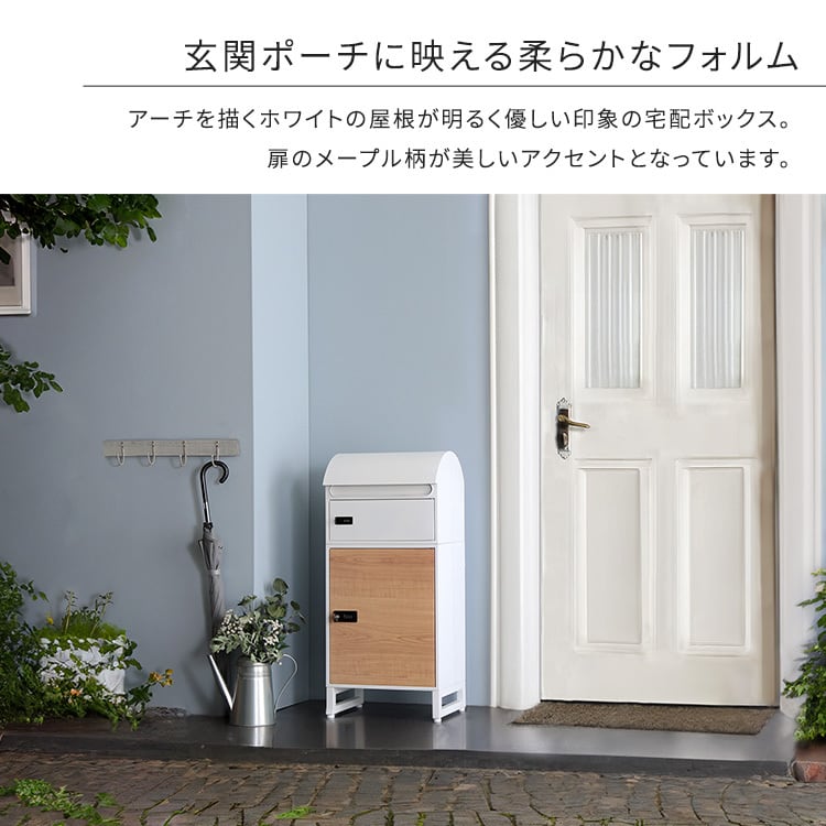 ラック 宅配ボックス スリムロータイプ 2ボックス 玄関収納 シューズラック 下駄箱 靴箱