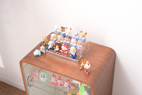 ストレージ コレクションシェルフS 幅36×奥行25×高さ60cm リビング収納 ブラウン 全2色