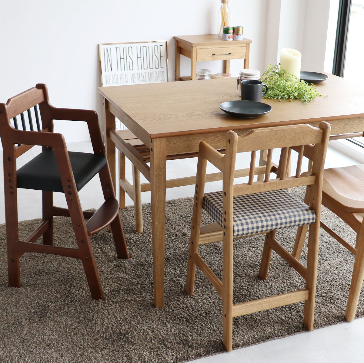 チェアー Rasic High Chair ダイニングチェア デザインチェア 回転チェア