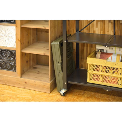 ストレージ スタッチボックス L 幅46×奥行33×高さ26.5cm リビング収納 折りたたみ 完成品
