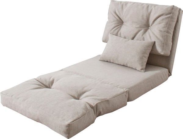 フロアチェア エリス 3WAYソファベッド シングル 幅60×奥行66×高さ55cm チェア 完成品