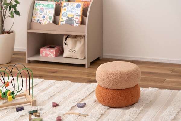 ミニスツール 幅31×奥行31×高さ25.5cm 完成品