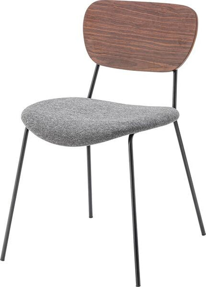 ダイニングチェア 幅48×奥行55×高さ75cm ダイニング家具 完成品 全2色 スチール
