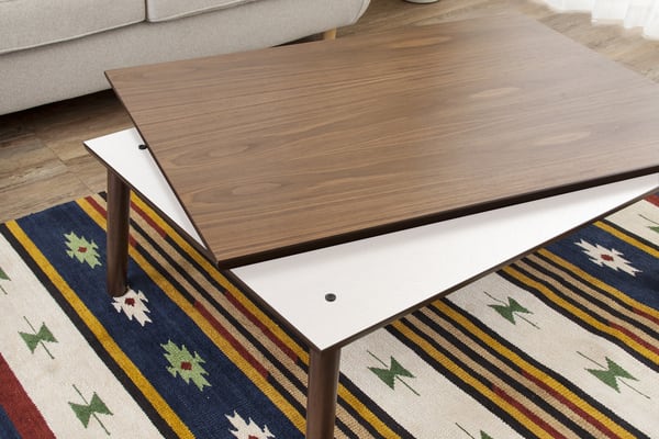 フラットヒーターコタツ 幅105×奥行75×高さ38cm こたつ こたつテーブル こたつセット 炬燵