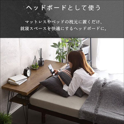 テレビ台 ヴィンテージマルチラック ローテレビ台 センターテーブル 幅110cm 鉄脚 収納棚 本棚 スチール