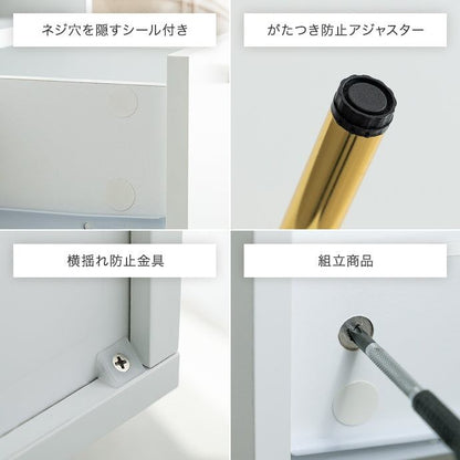 デスク 幅90cm 引き出し付きデスク ワークデスク パソコンデスク 学習机 勉強机 平机