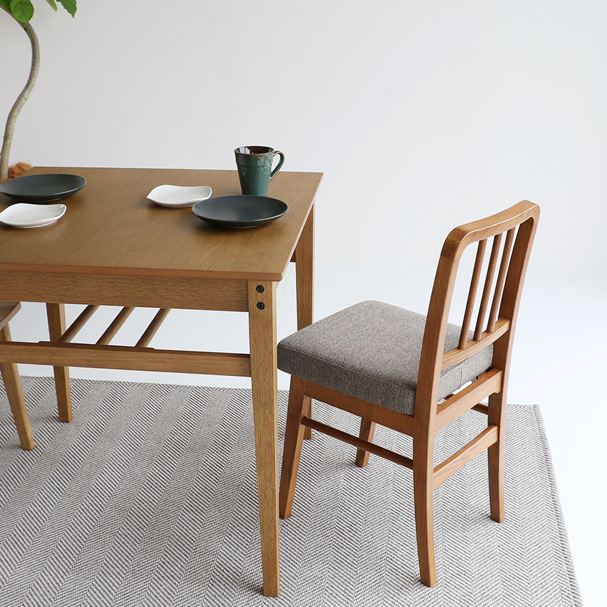 チェアー Wood Chair -Atl ダイニングチェア デザインチェア 回転チェア
