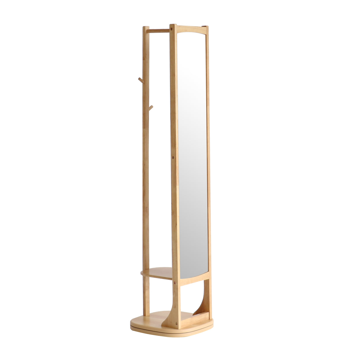 ラック Turn Mirror Hanger -cluto- ハンガーラック コートハンガー