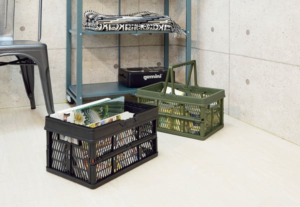 ストレージ スタッチボックス 幅38×奥行26×高さ20cm リビング収納 キング 折りたたみ