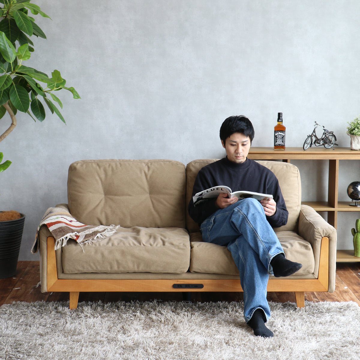 ソファー Rasic US Sofa ローソファー フロアソファー ソファーベッド