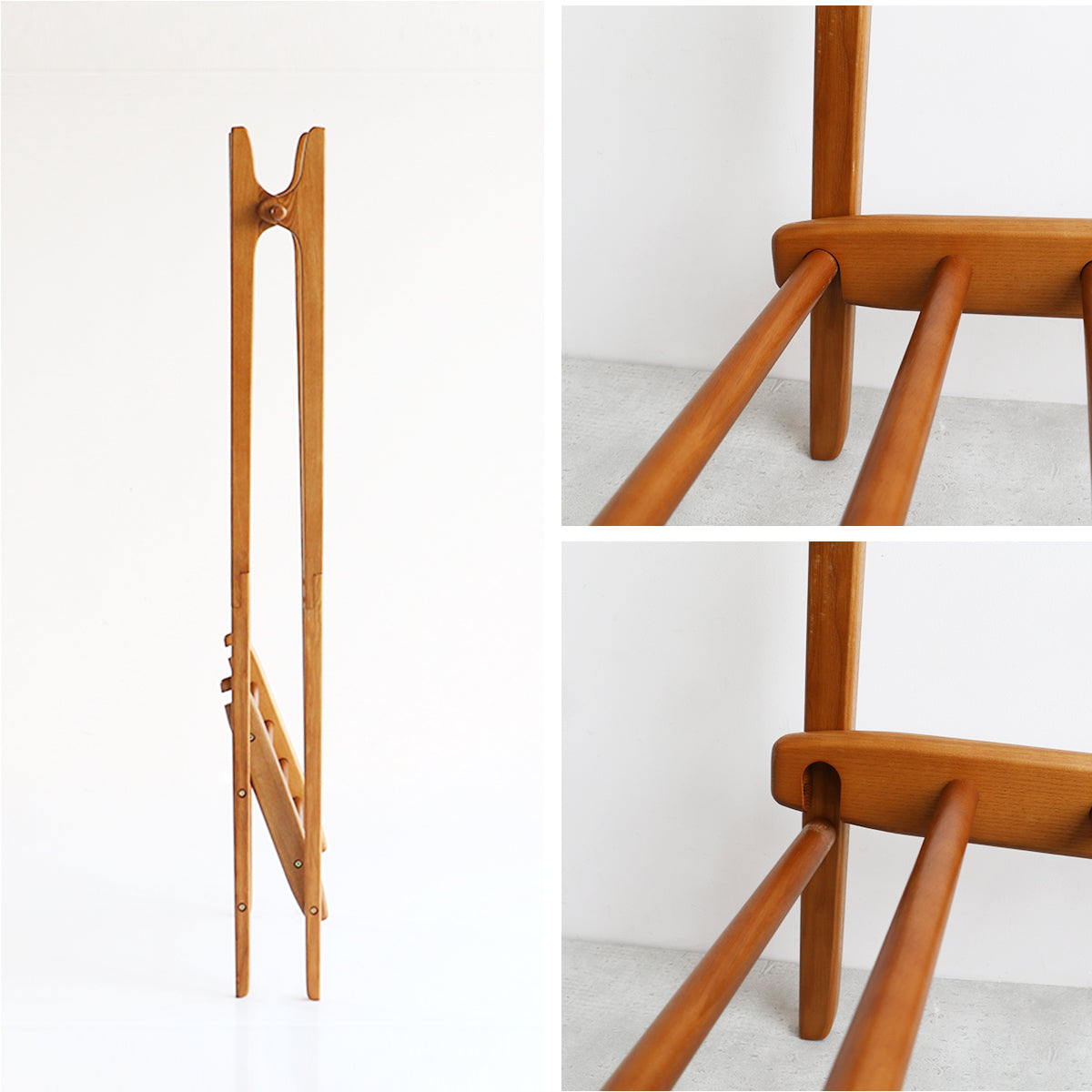 ラック Folding Hanger Rack -ape- ハンガーラック コートハンガー 衣類収納