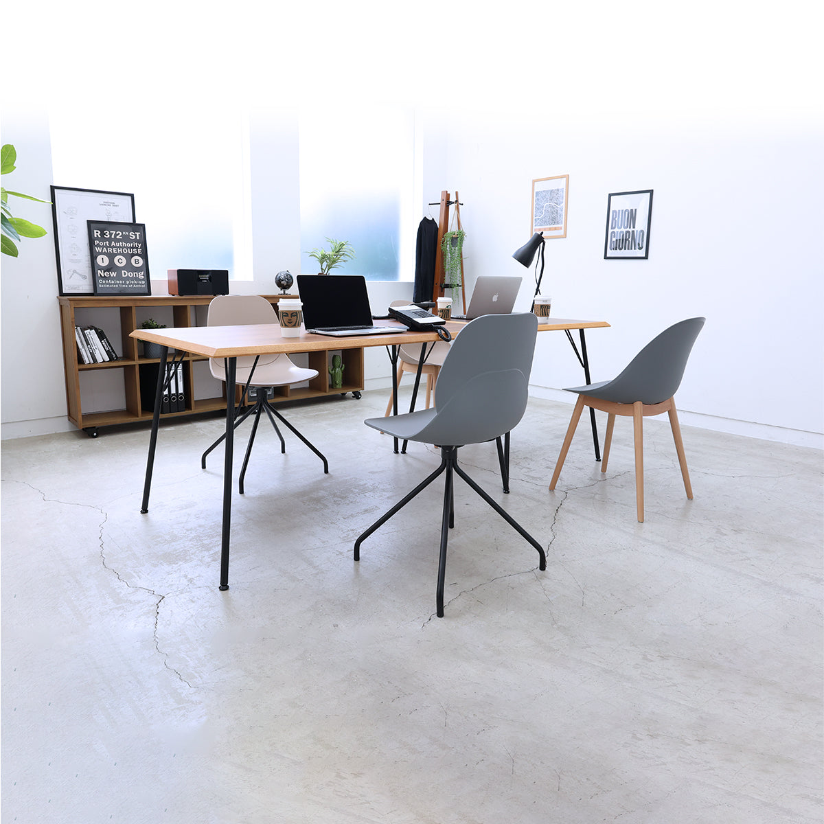 チェアー Chair 02 -steel- ダイニングチェア デザインチェア 回転チェア