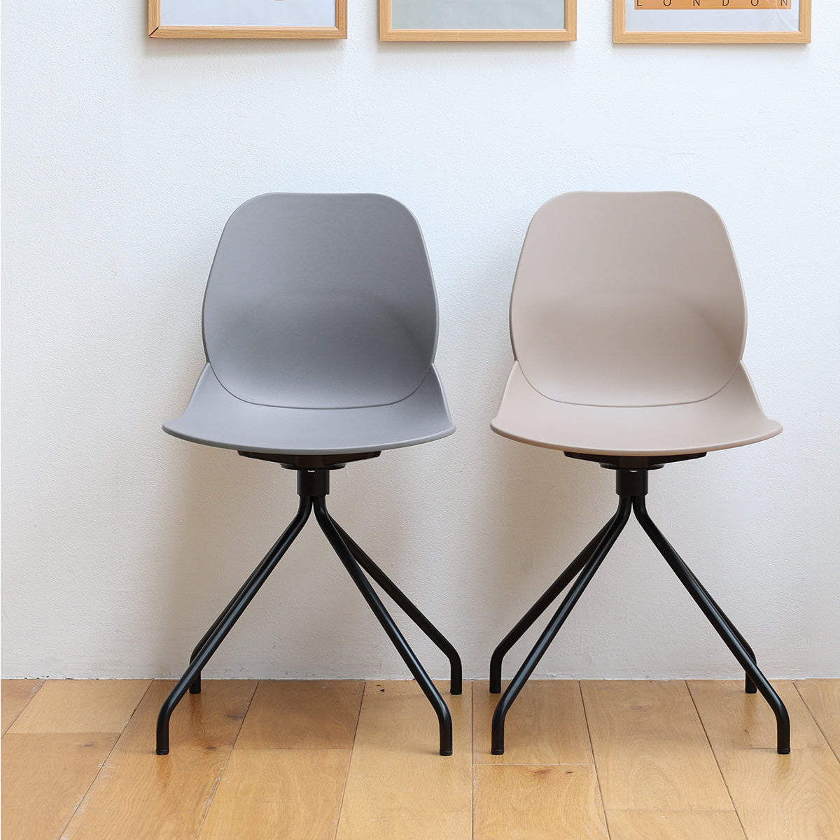 チェアー Chair 02 -steel- ダイニングチェア デザインチェア 回転チェア