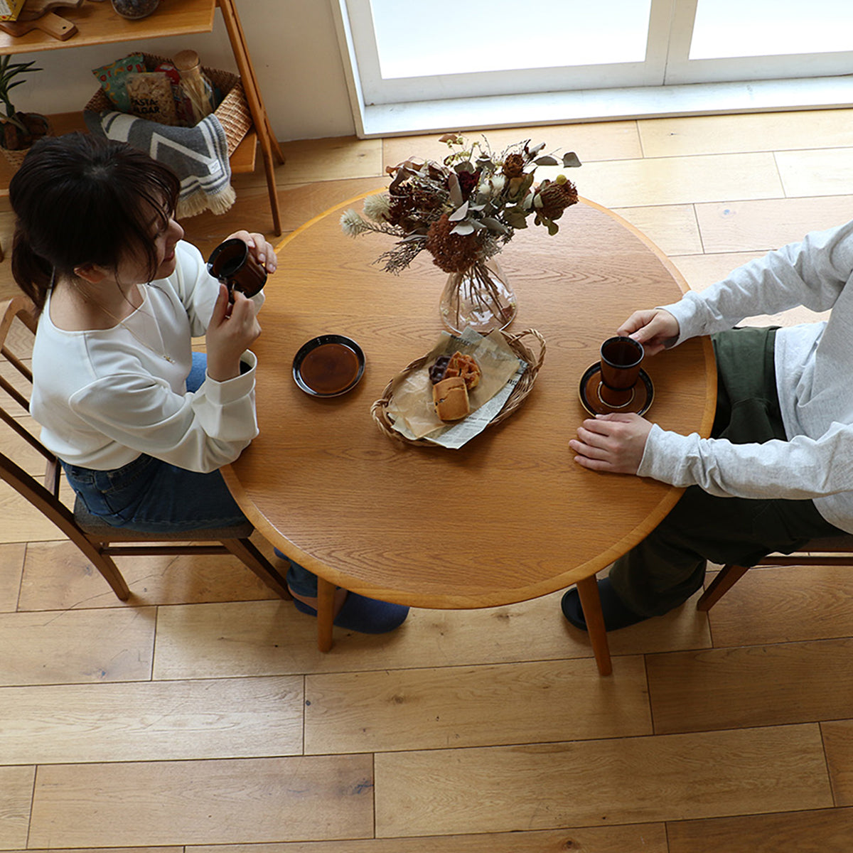 ローテーブル Dining Table φ900 テーブル センターテーブル リビングテーブル