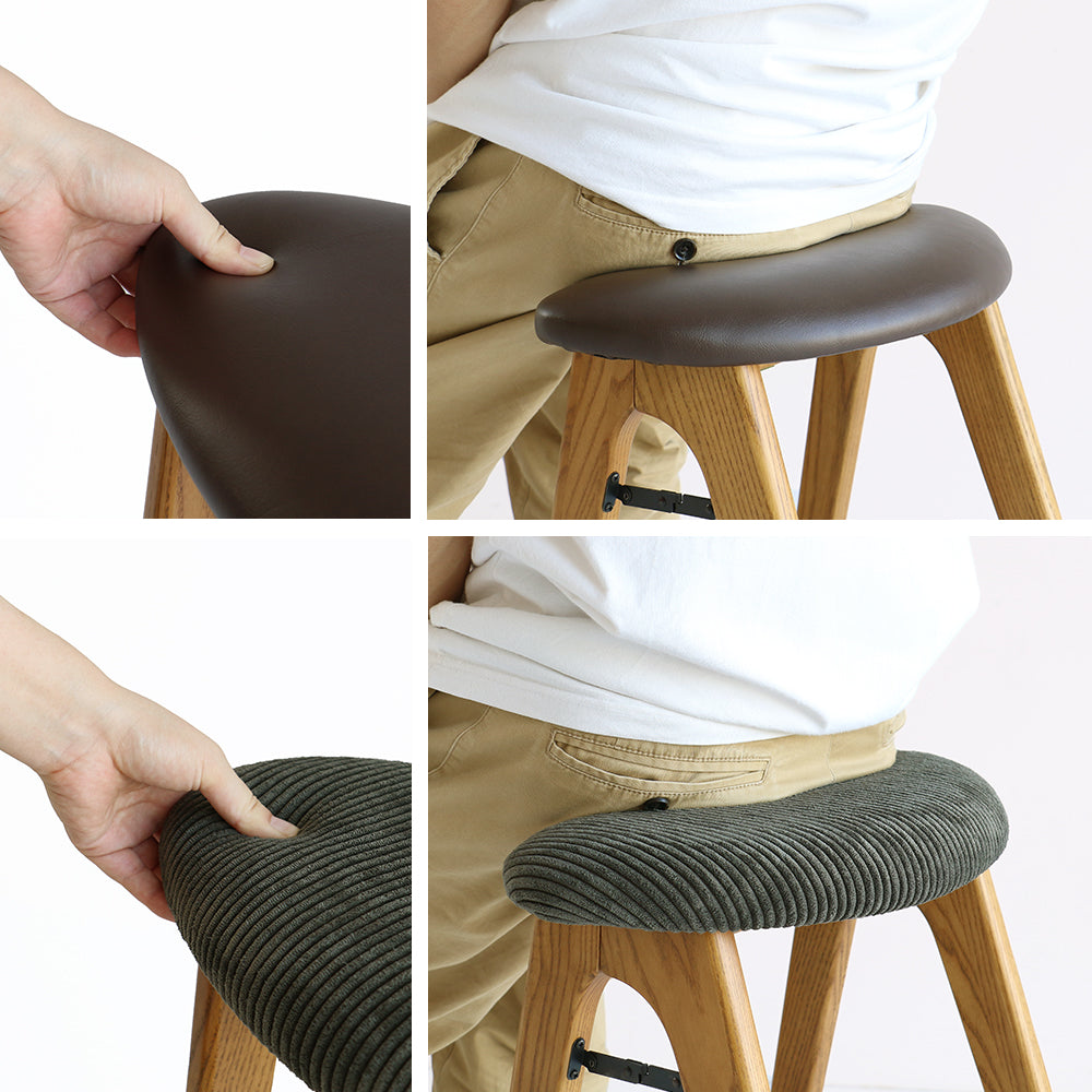 スツール Folding Stool butler- オットマン 腰掛け