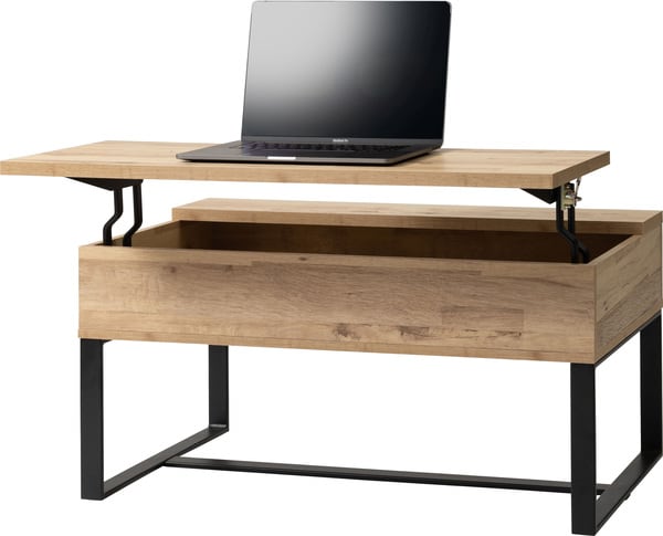 2WAY テーブル 幅90×奥行50×高さ46cm ローテーブル センターテーブル リビングテーブル