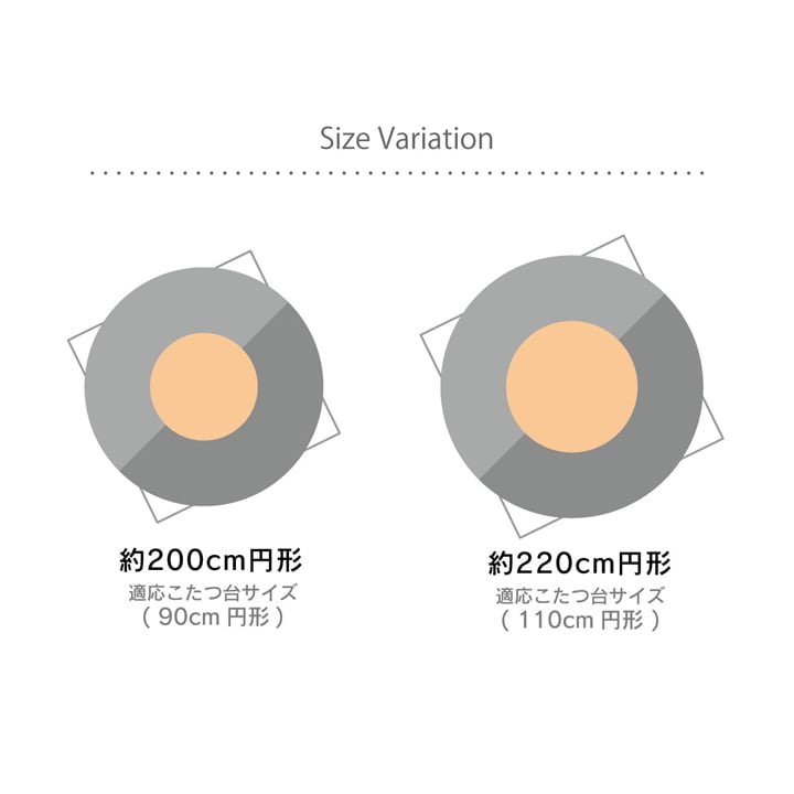 掛布団 クレア薄掛 正方形 BRX220 220cm丸 こたつ こたつテーブル こたつセット コタツ