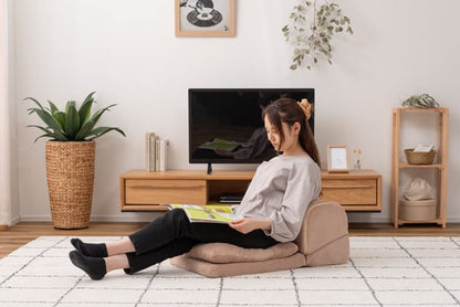 フロアチェア TV枕座布団付M 幅40×奥行48×高さ27cm チェア ダイニングチェア 回転チェア