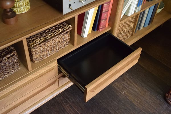 ストレージ チェスト 幅100×奥行34×高さ72cm リビング収納 ブラウン ナチュラル 全2色