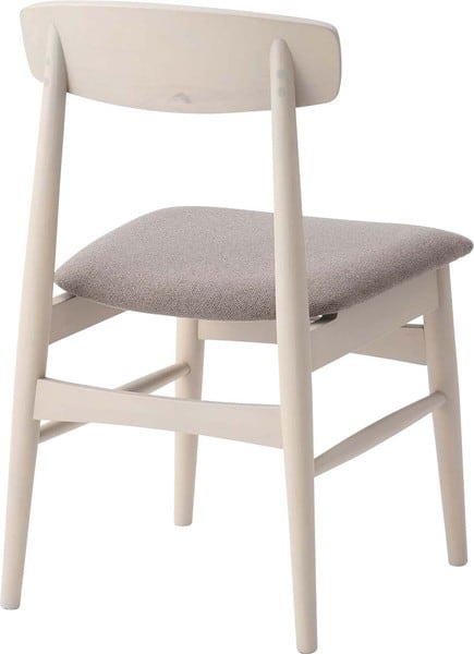 ダイニングチェア 幅49×奥行53×高さ80cm ダイニング家具 完成品 組立不要 ベージュ グレー