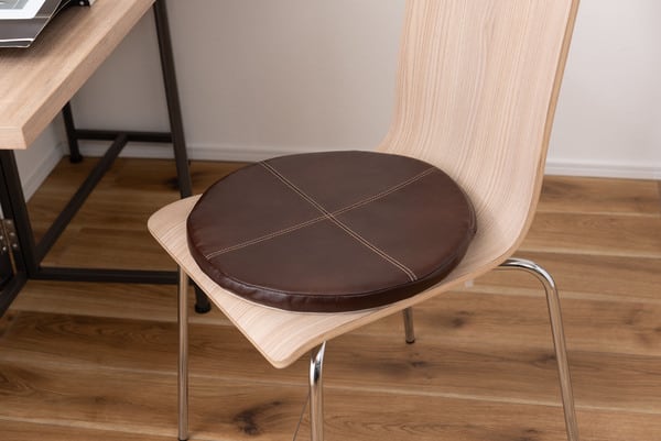 ファブリック シートクッション 幅38×奥行38×高さ3cm 日用品 完成品 組立不要 クッション
