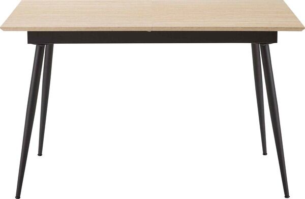 ダイニングテーブル エクステンションテーブル 幅120×奥行80×高さ72cm ダイニング家具 スチール
