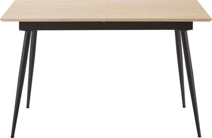 ダイニングテーブル エクステンションテーブル 幅120×奥行80×高さ72cm ダイニング家具 スチール